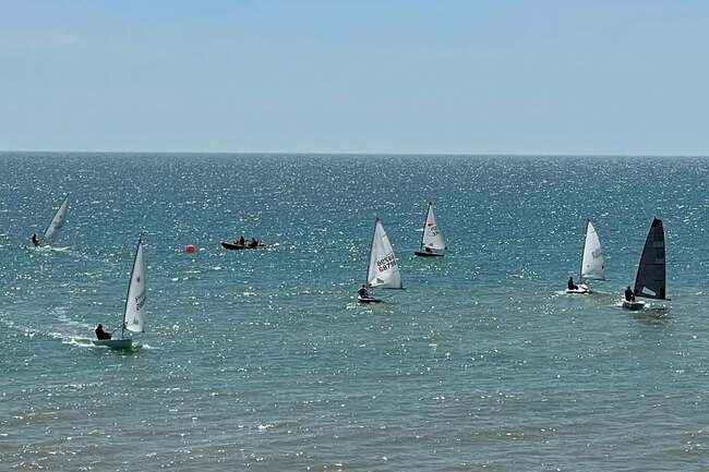 Charity racing at Bexhill Sailing Club