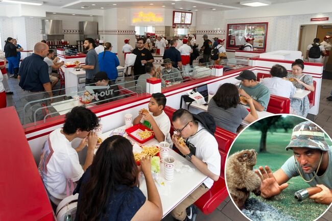 A-list ator visits famous LA In-N-Out Burger for casual lunch sesh and the internet is eating it up