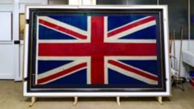 Museum buys rare Battle of Trafalgar flag