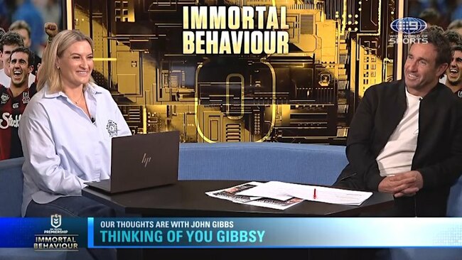 Joey's tribute to 'selfless' Gibbs