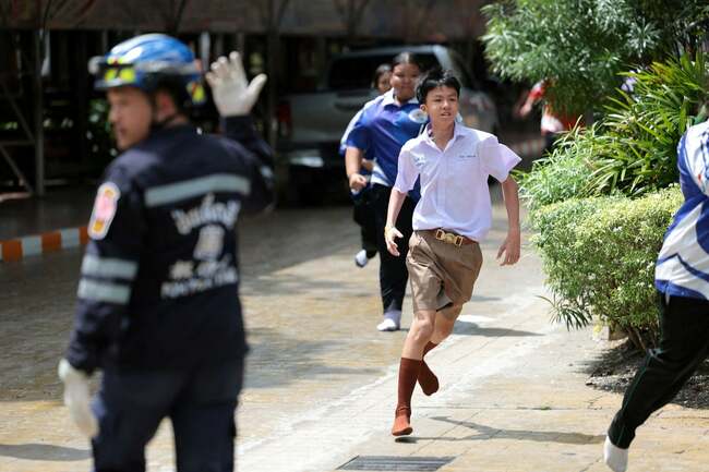 Teacher killed and three pupils wounded in Thai school shooting