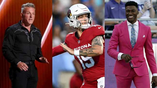 "No reason for Cardinals to start Jacoby Brissett over Carson Beck": Pat McAfee, RG III, NFL World reacts to rookie QB's impressive show in HOF game