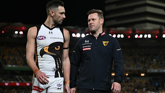 ‘Prove it’: Sam Mitchell urges outclassed Hawks to bounce back after Lions lesson