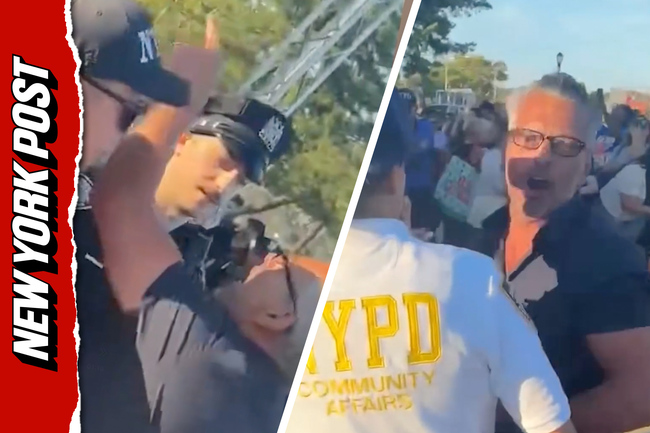 Mamdani booed off stage in under a minute at NYPD event