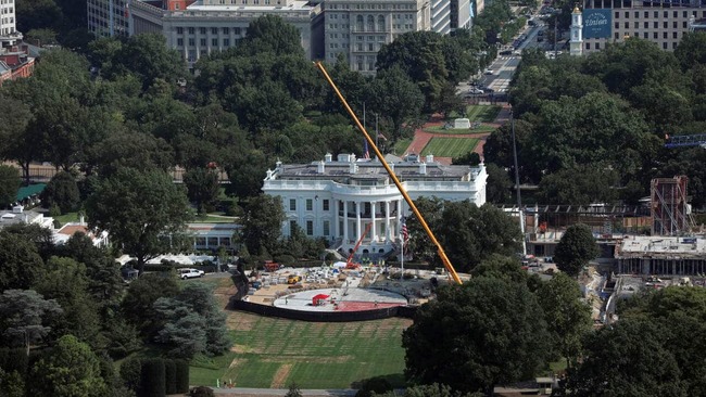 Another test of presidential power as court halts Trump's White House ballroom