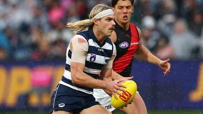 AFL LIVE: Cats thumping Dons despite waiver scandal, star injury scare; Dees make statement in win over Freo