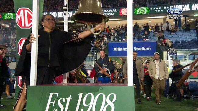 Cathy Freeman rings the legacy bell