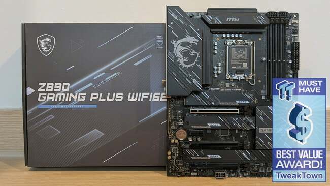 MSI Z890 Gaming Plus WIFI6E Review - Z890 for under $200