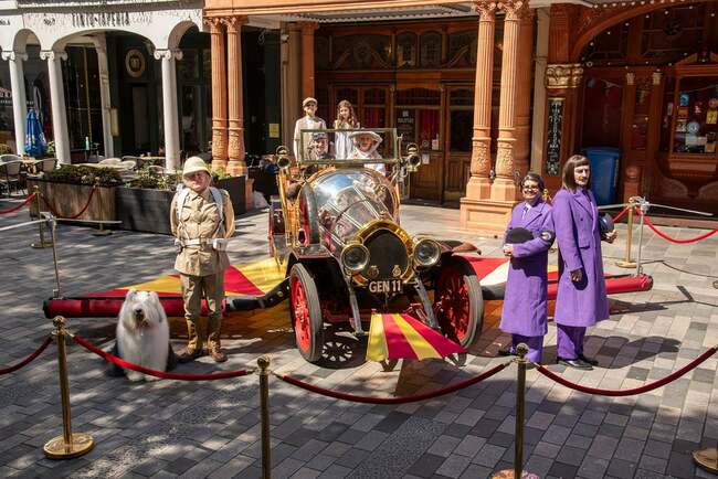 Chitty Chitty Bang Bang on the Brighton stage