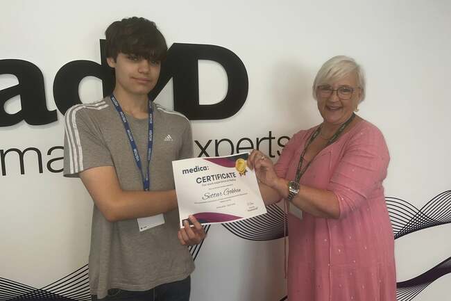Hastings healthcare business welcomes students from four schools for work experience placements 
