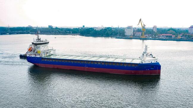 CSL delivers second ice-class vessel to German firm