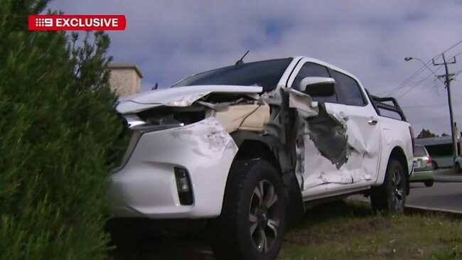 Chaotic pursuit through Perth's northern suburbs ends in dramatic fashion