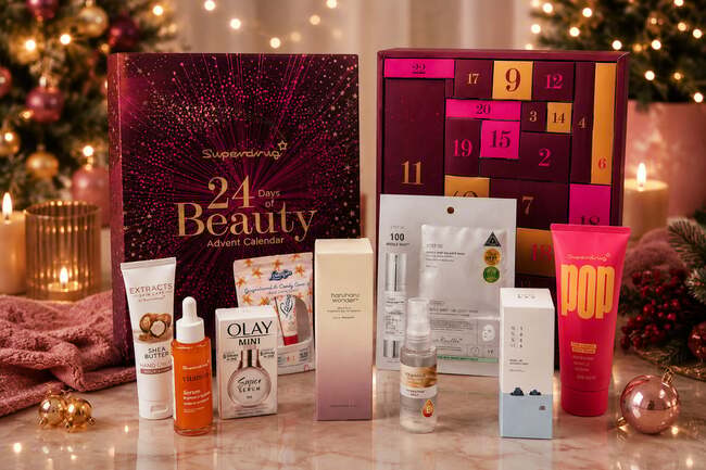 Superdrug’s first skincare advent calendar costs £60 but contains over £160 of products