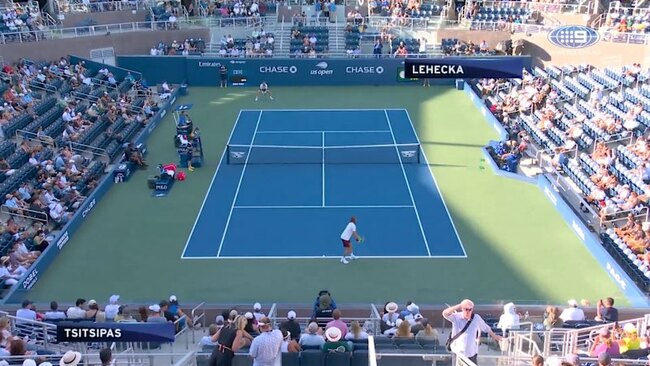 Jiri Lehecka v Stefanos Tsitsipas - US Open 2026: 3rd Round Highlights