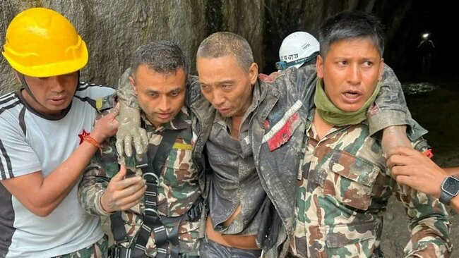 Two people are pulled from rubble 10 days after deadly Nepal floods