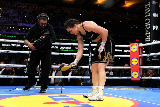 Katie Taylor’s farewell was a night of magic, impossibility and buried hatchets