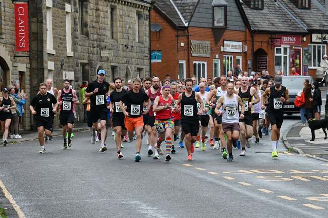 21 fantastic pictures as runners tackled undulating Garstang Half Marathon