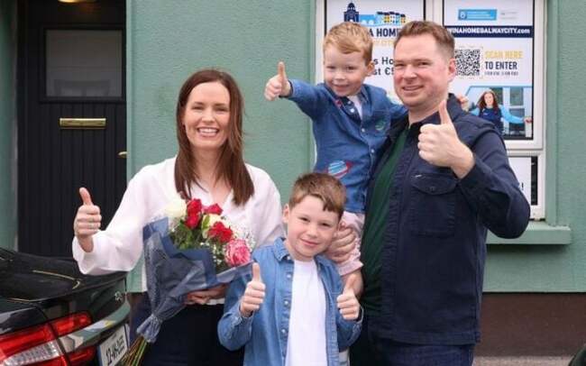 Clare woman wins stunning Galway City home as GAA club tops €1.5 million in fundraiser