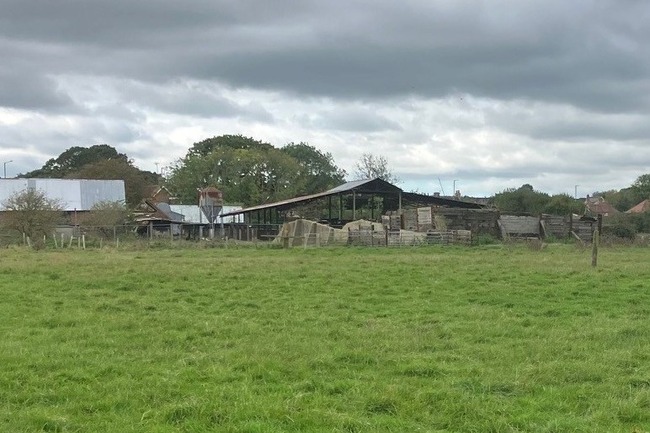 Unsafe farm buildings at Knights Farm West, Hailsham, to be demolished