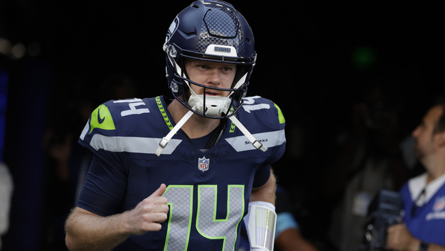 Seahawks' Sam Darnold is dealing with an 'unusual' injury