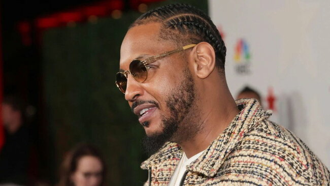 Camera Catches NBC’s Carmelo Anthony Hesitating to Speak Out on Clippers Drama After Federal Involvement