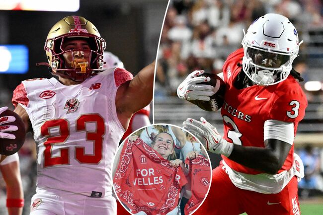 Boston College, Rutgers honor 9/11 hero Welles Crowther, fallen alumni in Red Bandanna Game