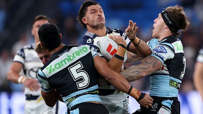 NRL finals LIVE: Sharks open scoring against Cowboys in sudden-death finals clash