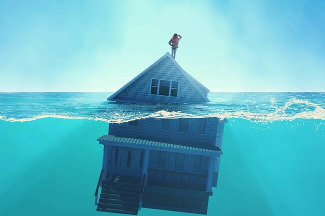 More Americans are drowning in underwater mortgages — and 1 state just saw a staggering surge