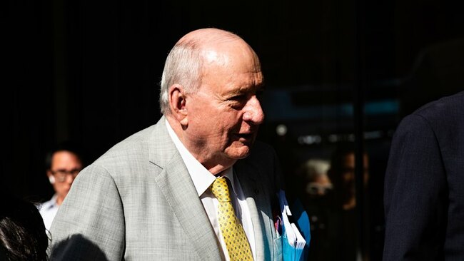 Alan Jones trial live updates: CCTV images from function where 2GB host allegedly kissed ‘M’ shown in court as indecent assault, sexual touching trial continues