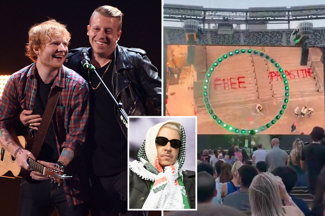Ed Sheeran speaks out after Macklemore yanked off tour following anti-Israel rants