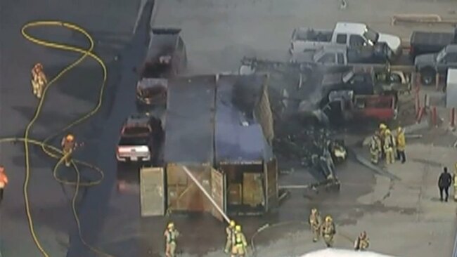 Deadly chopper crash in LA