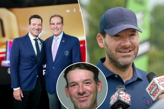 Tony Romo out at CBS in latest twist to ex-QB’s DUI saga