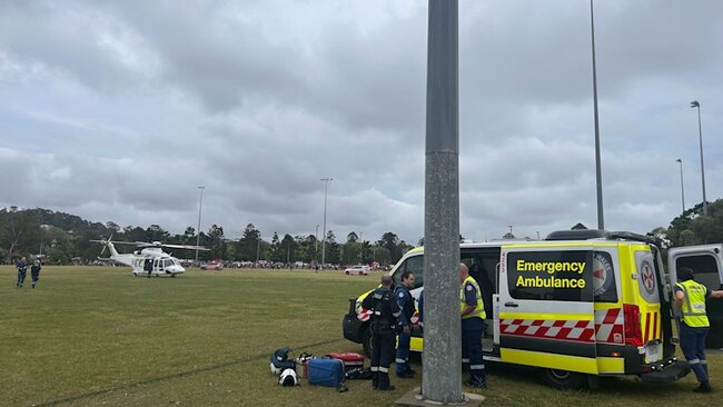 Newcastle crash LIVE updates: 10 people injured, driver arrested after car hits Knights crowd