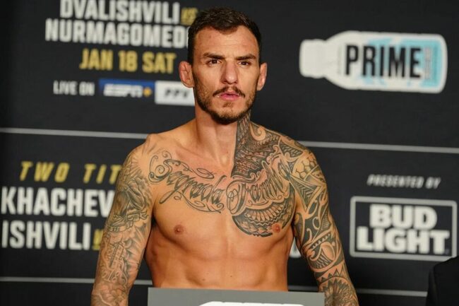 Undisclosed Injury Results in First Fight Cancelation for Renato Moicano-Headlined Card