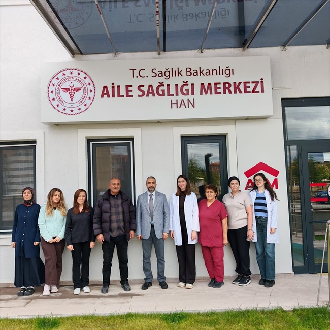 Dr. Babur Mimtaş, Han'daki sağlık merkezlerini ziyaret edip incelemelerde bulundu