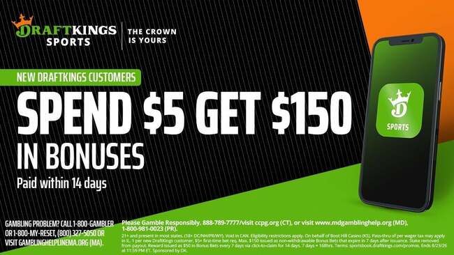 Use DraftKings promo code to get $150 in bonus bets by targeting Ohio State-Iowa, Miami-Clemson on Saturday