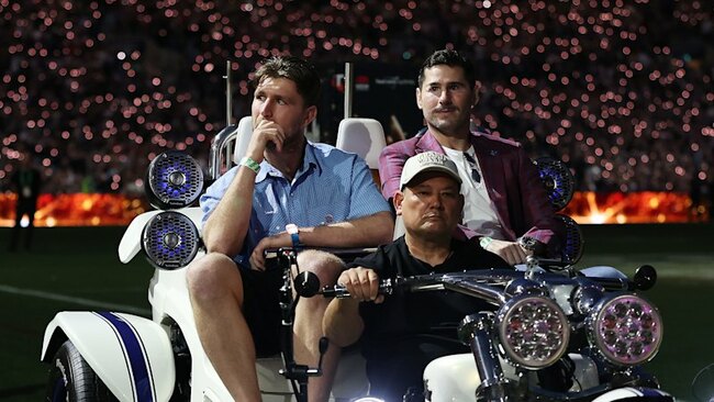 Moving or exploitative? The verdict on the NRL’s grand final pre-match show