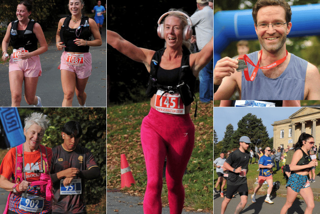 Run Yorkshire: Nearly 200 runners tackle 5k, 10k, and half marathons at Roundhay Park Sunday morning