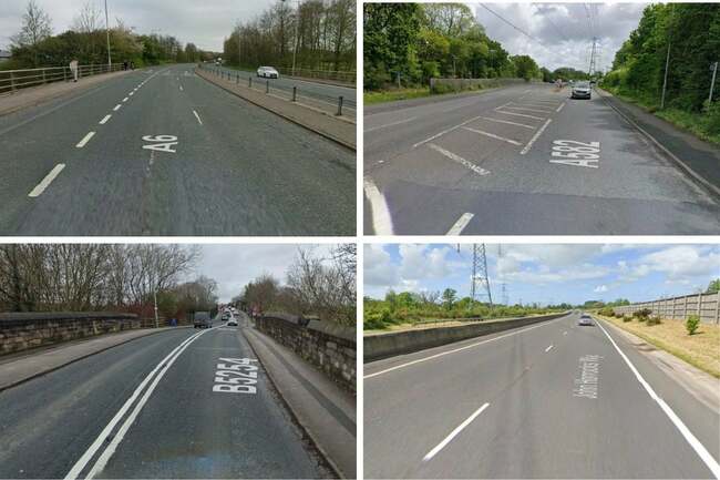 Three lane closures & other major roadworks starting in South Ribble this week