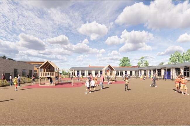 An ambitious £18m contract is awarded as the expansion of Wigan SEND school gets under way