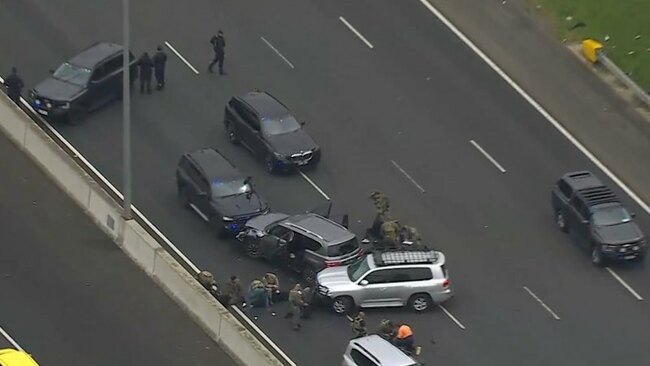Six arrested following chaotic Melbourne police chase