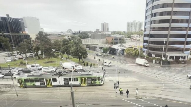Woman hospitalised after Melbourne tram stabbing