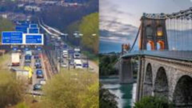 M4 junction closures and new Menai bridge in plans to tackle congestion on Welsh roads