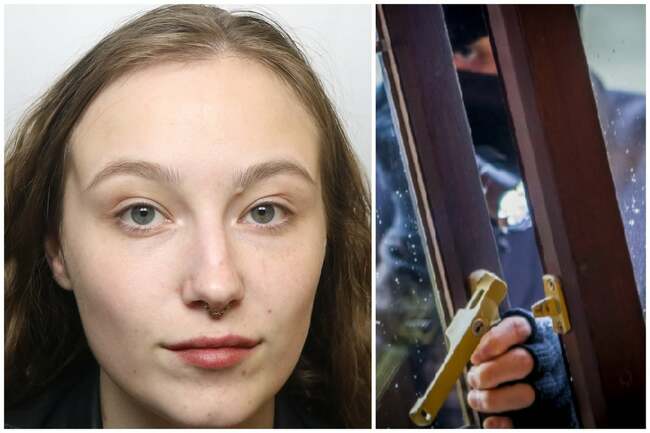 Daughter burgled family's plush Wakefield estate and bit relatives during struggle