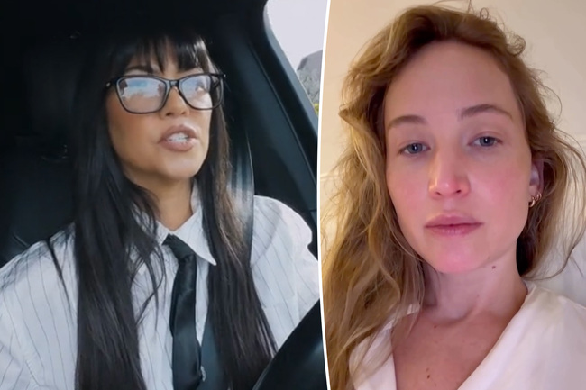 Kourtney Kardashian fires back after Jennifer Lawrence branded her ‘annoying’: ‘F–k that bitch’