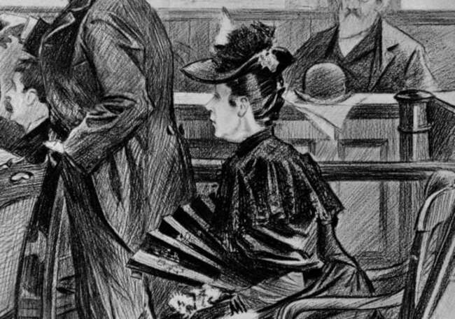 The Irish maid in the Borden house heard nothing and took the secret to Montana