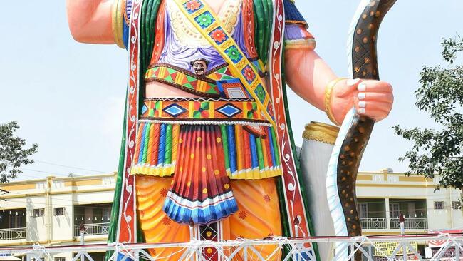 Mahisha Dasara: City police imposes ban orders around Mahishasura’s statue atop Chamundi Hills