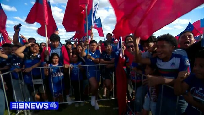 Samoa receive hero's welcome in Sydney's west