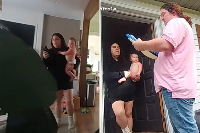 Bodycam footage reveals police welfare check in weeks before South Carolina toddlers’ deaths