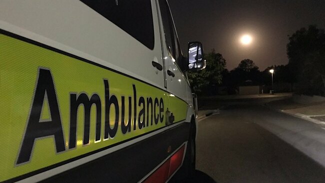 Young man severely injured after jumping from height into pool